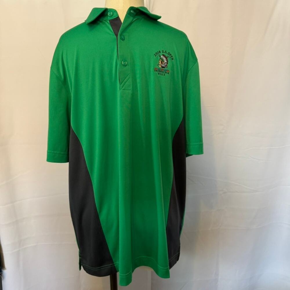 Cutter & Buck Polo Golf Shirt 2018 US Open Shinnecock Hills Men's Size Large